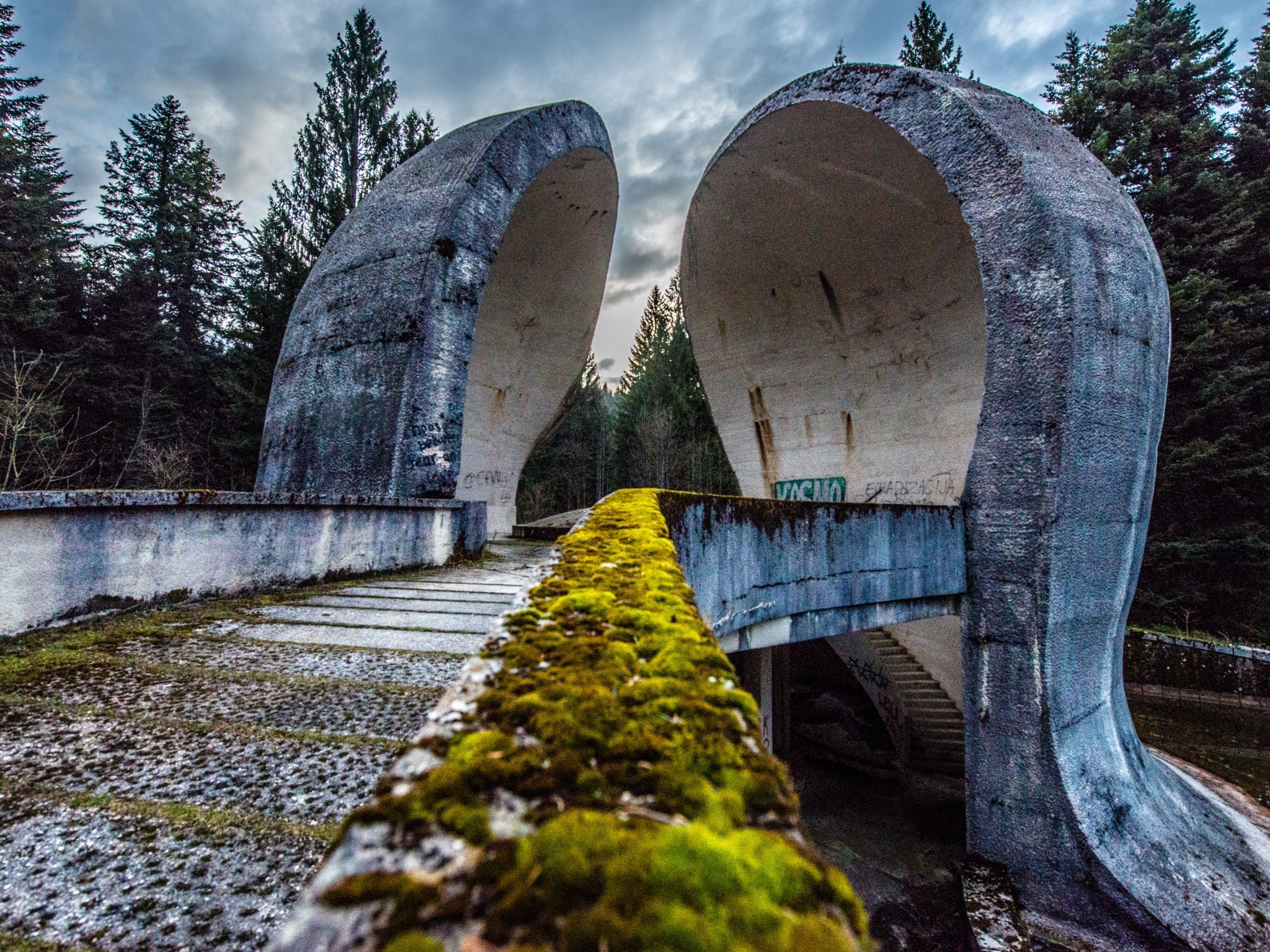 Korčanica Memorial — Monument to the Revolution — Grmeč Mountain, Bosnia and Herzegovina